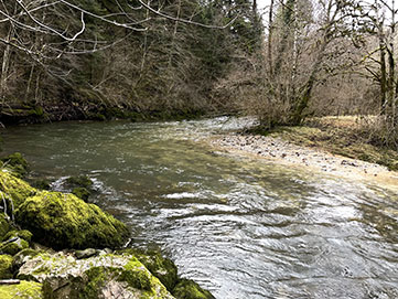 Pêcher à la mouche sur La Lemme